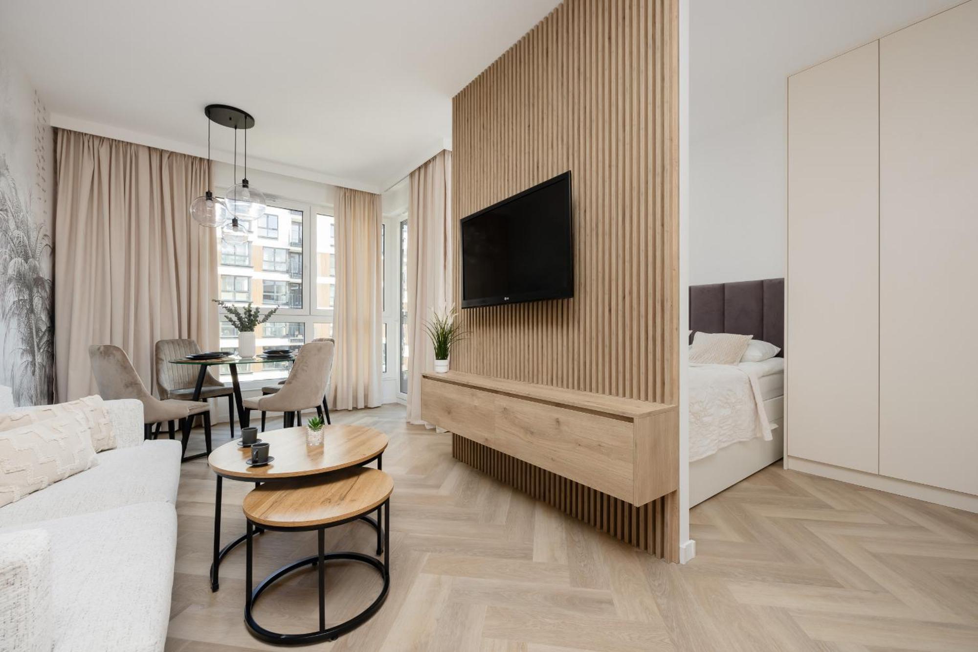 Apartament Elegant Mokotow With Balcony And Parking By Renters *